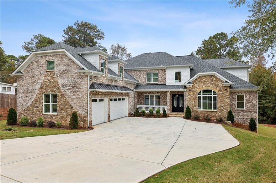 Newer construction in top rated Walton school district.  Don't miss out on this incredible masterpiece that truly offers a room for every need.  The inviting and welcoming two story foyer sets the stage for all that this fine home has to offer.  Walking into this masterpiece, you have a home office area to the right of the foyer.  This room could easily be used as an additional sitting/living room if needed.  There is an incredible two story great room with fireplace featuring custom stone work all the way to the second floor.  The great room has beautiful French doors opening onto an exquisite patio overlooking the completely private and level back yard.  The gourmet kitchen is a chef's dream come true featuring all top of the line appliances and a Sub-Zero refrigerator.  Enjoy informal meals at the breakfast island bar in addition to the breakfast 'room' area adjoining the family/keeping room with fireplace.  The gourmet kitchen features a true walk-in pantry.  There is an extra large laundry room on the main level and a mudroom area as you enter through the back door from the three car garage.  The primary suite is on the MAIN level and is extra spacious.  The ceiling like other ceilings throughout this fine home features special cove lighting.  The primary suite features a fireplace and door leading to the exterior patio.  The spa-style primary bath is palatial with large walk-in shower and separate soaking tub.  The closet space is very good.  Upstairs are four full secondary bedroom ensuites.  All secondary bedrooms are very spacious.  One of the secondary bedrooms could easily serve as a second junior primary suite.  The second floor also features a wonderful option for a homework center/extra sitting area.  There is a front and rear staircase.  The color selections and designer touches throughout this fine home are second to none.  If you are looking for a quality house to call home in the Walton school district, you do not want to miss taking a look at this fine property.  The unfinished basement offers ample space to create whatever your future needs might be.  The yard is very private.  No HOA rule/regulations to worry about.