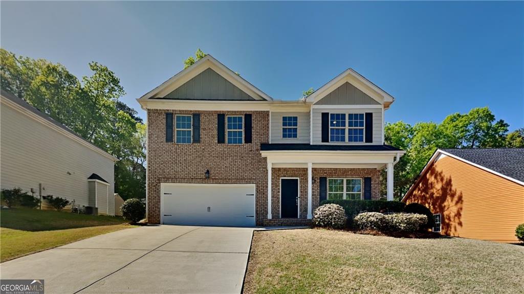 Just under 2,500sq ft, this thoughtfully laid-out home features fresh paint throughout and new upstairs carpeting in all bedrooms. The open main level connects living, dining, and family rooms, creating an effortless flow. The kitchen offers granite countertops, stainless steel appliances, and a new refrigerator. Upstairs, the master suite is generous in size and includes a beautiful bathroom. plus three more bedrooms and a full bathroom. Only one previous resident. Rent includes trash service.