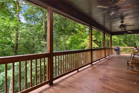 A home in Ellijay