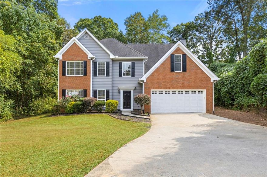 A GREAT RENTAL IN ALPHARETTA! GREAT LOCATION! MOVE IN READY! RENOVATED HOUSE! ZONED FOR THE TOP SCHOOLS!  NO HOA! This 4-bedroom, 3-bath brick-front home offering 2,838 sq ft of spacious living in one of Alpharetta’s most desirable neighborhoods. Located on a quiet cul-de-sac it comes with TONS of Upgrades! Tens of Thousands of Dollars of upgrades! The entire interior was just repainted! Over 50+ recess lights added, making it a warm and very well-lit house to live in.  The luxurious, newly updated bath (May 2025) with a free-standing tub and double vanity!! Two beautifully renovated guest bathrooms (May 2025)!! Newly EPOXY coated garage floor!! BRAND NEW SAMSUNG WASHER / DRYER! Pressure Washed!  Other features that you'll LOVE: A Chef’s kitchen with granite countertops and abundant cabinetry, Open floor plan with dedicated living room, family room, breakfast area, and formal dining room, SPACIOUS MASTER BEDROOM with walk-in closet, private office/bonus room, Cozy fireplace (just cleaned and serviced), plenty of storage, including pantries! LOCATED IN A PRIME LOCATION as just 1 mile from shopping, dining, golf, and Lake Windward, this home offers the perfect blend of convenience, elegance, and top-tier schools. Don’t miss this rare opportunity to rent a turn-key home in a prime Alpharetta location! Owner is OPEN TO LONG TERM LEASES!  PETS ALLOWED! AVAILABLE NOW! PRICE REDUCED!