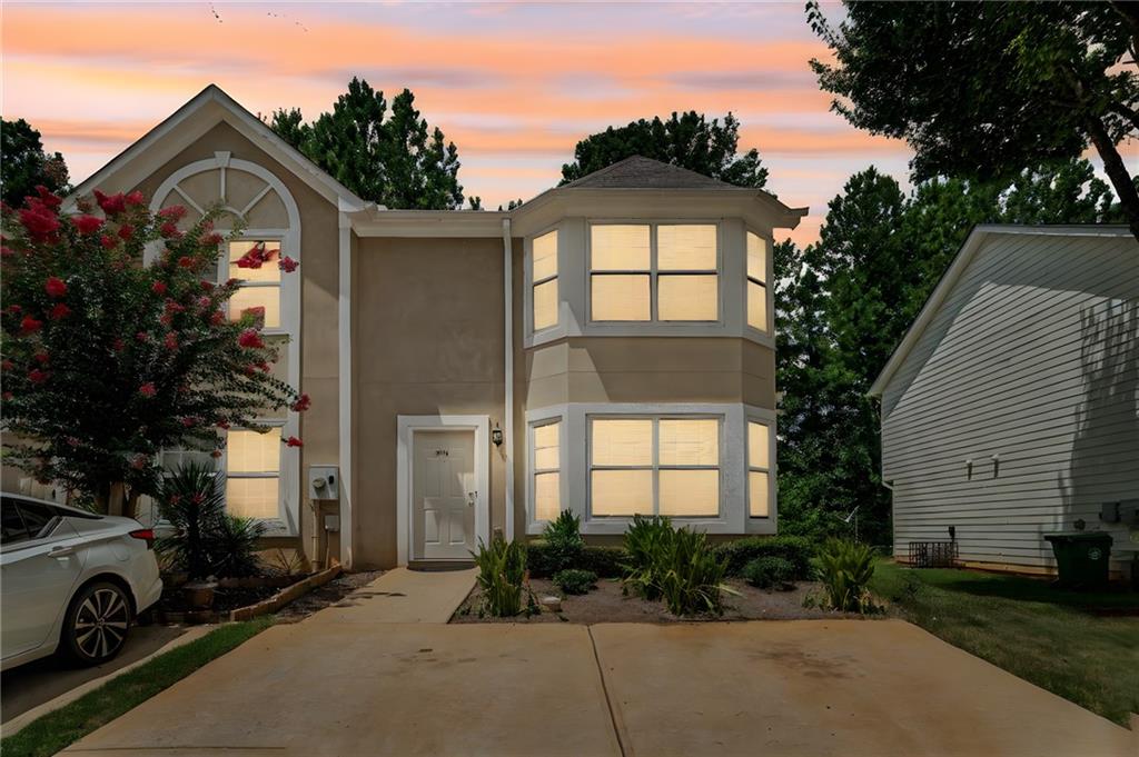Boasting easy access to major commutes, fall in love with this turn-key home with space, versatility, and more! Expand your culinary curiosity within the updated, eat-in kitchen boasting ample storage space and plenty of room for daily meal prep. Relax in the comfortable living room, filled with natural light to create a warm welcoming environment. Sizable bedrooms and the primary suite with cathedral ceilings allow for rest and refreshment after a long day. Soft neutral walls throughout will make any decor style pop. Close to shopping, parks, and schools too! This modern gem is only available to those who act today!