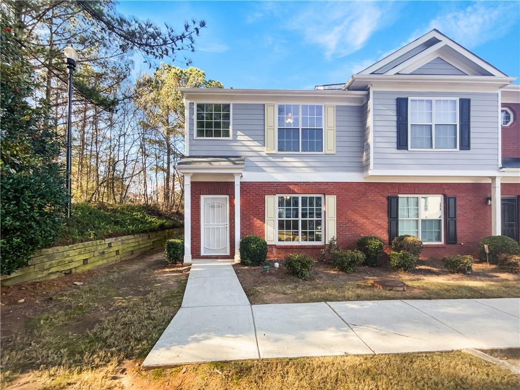 Welcome to this charming 2-bedroom, 2.5-bathroom end-unit townhouse located in the gated Walden Lake community. This two-story home offers freshly painted interior and a bright and inviting open-concept main level perfect for both everyday living and entertaining. The kitchen features stained cabinets, a breakfast bar, gas range, and plenty of counter space, and it opens seamlessly to the spacious family room. A separate dining room provides the perfect spot for hosting dinners and gatherings.
Upstairs, you’ll find dual primary suites, each with vaulted ceilings, his-and-hers closets, and a private full bath, offering comfort and privacy for all.
Step outside to the private patio, complete with a storage room, ideal for stowing seasonal items or outdoor gear. Enjoy the peace of a gated neighborhood while being just minutes from I-20 and I-285, grocery stores, restaurants, shopping, and public transportation for an easy commute.
Enjoy the convenience of being just minutes from I-20 and I-285, with grocery stores, restaurants, and shopping close by, as well as easy access to public transportation. This low-maintenance home in a secure, gated community is perfect for those seeking comfort, convenience, and a great location.