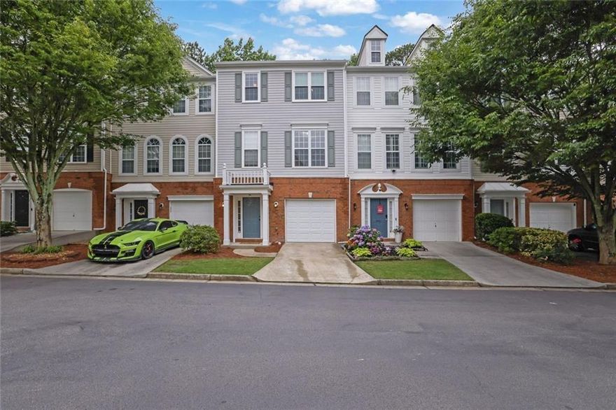 Gorgeous, move-in ready townhome offers the largest and most desirable floor plan in the sought after Alpharetta neighborhood with outstanding lake views! This spacious four-bedroom is just what you have been looking for! The foyer is leading to your private office/guest or teen suite. The fireside great room with hardwood floors and an adjoining deck overlooks a quiet wooded area. Traditional eat-in kitchen has stainless steel appliances, granite countertops and backsplash. New windows and deck door, new roof and lots of updates! Enjoy the private lake with walking trails, community pool and clubhouse. The HOA takes care of the water, sewer, trash, and termite bond. Popular Alpharetta HS district. Home is close to shopping and restaurants. Short drive to the Windward businesses, Avalon, Halcyon, and downtown Alpharetta. Hurry - This One Won't Last Long!!