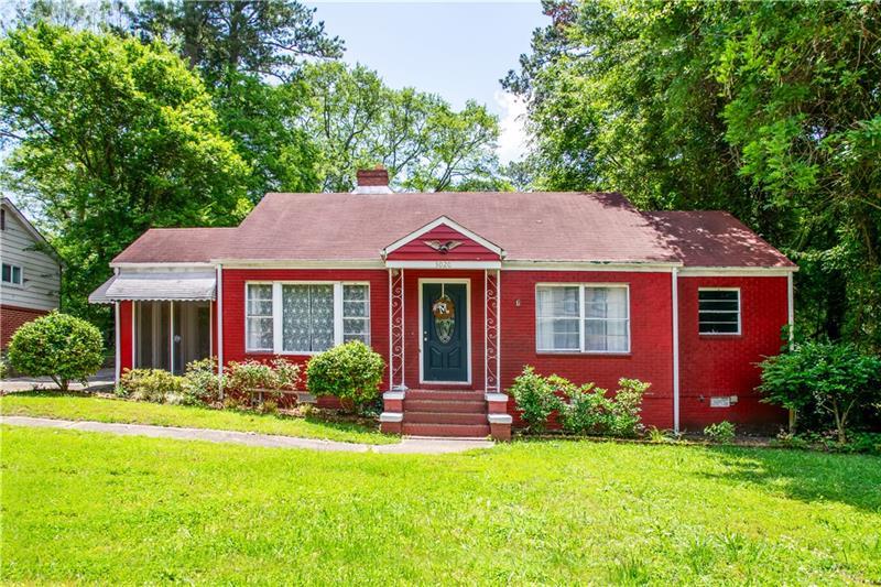 Charming Vintage Gem in East Point! Step into timeless charm with this super cute and sturdy all-brick classic nestled in a prime East Point location! Whether you're a first-time homebuyer or an investor with an eye for character, this home is the perfect opportunity to make your mark. At just the right size, this cozy residence boasts unique features that set it apart original vintage bathroom tile in great condition, a charming drainboard kitchen sink, and a delightful sunroom just off the living room, ideal for morning coffee or afternoon reading. Crown molding runs throughout the home, adding an elegant touch to its classic design. Enjoy a spacious driveway and large yard, offering plenty of room for outdoor entertaining, gardening, or expansion possibilities. With just a bit of TLC, this home can truly shine don't miss your chance to own a piece of East history!