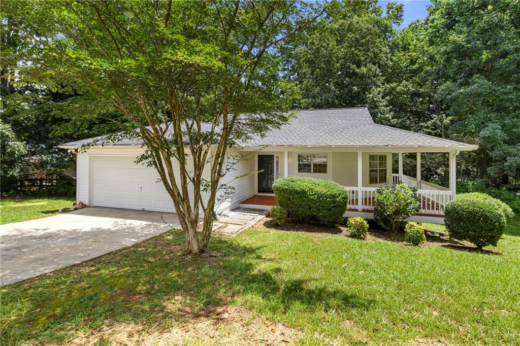 Welcome to 8515 Opal Ct, a captivating ranch-style home nestled in a peaceful cul-de-sac in Gainesville, GA 30506. This charming property seamlessly blends classic design with modern updates, offering a perfect balance of comfort and style. From its inviting wrap-around porch to its newly renovated interiors, this home is ready to capture your heart and become your personal oasis. A couple of its additional features include:
- New granite countertops and stainless steel appliances will inspire your inner chef
- New carpets throughout all of the bedrooms that add a touch of luxury underfoot
- The master bathroom features a lovely soaking tub, perfect for unwinding after a long day
- A dedicated laundry room adds convenience to your daily routine.
- A back deck, an ideal space for grilling, dining al fresco, or simply enjoying the outdoors
Situated in the heart of Gainesville, this home offers the perfect blend of suburban serenity and urban convenience. You'll have easy access to local amenities, schools, and recreational areas while still enjoying the peace and privacy of your own slice of paradise.
Don't let this opportunity slip away - make 8515 Opal Ct your new home and start living the life you've always dreamed of in this charming ranch-style haven!