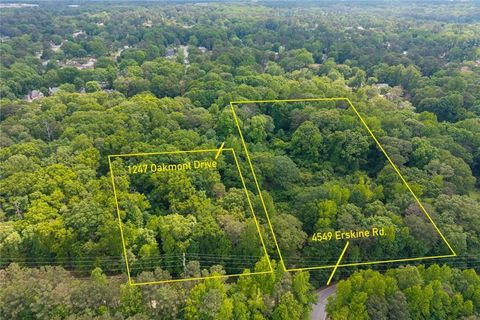 Vacant Land For Sale - 4549 Erskine Road<br/> Clarkston, GA 30021