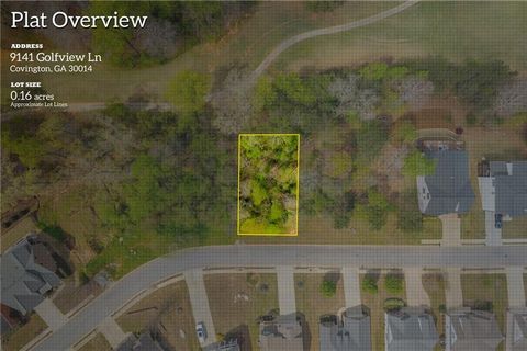 Vacant Land For Sale - 9141 Golfview Lane<br/> Covington, GA 30014