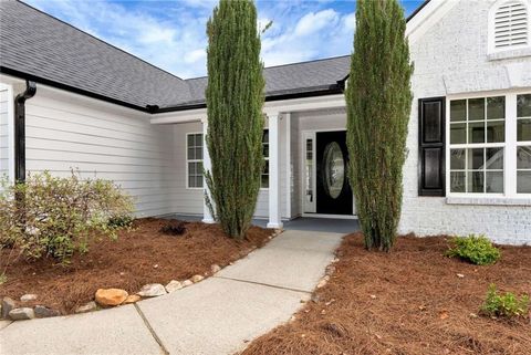 A home in Dawsonville