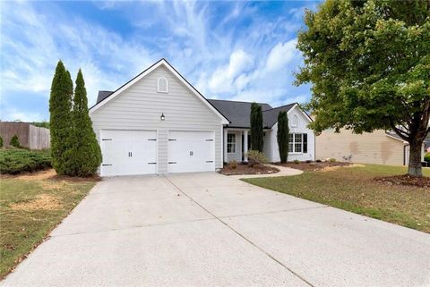 A home in Dawsonville