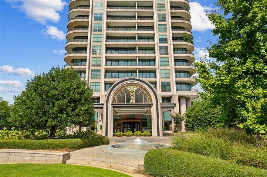 Welcome to this extraordinary penthouse residence, where luxury and comfort blend effortlessly in the heart of Buckhead. Step through the private owner’s entrance into the grand salon, an entertainer’s dream featuring a full-service bar, card playing area, and floor-to-ceiling windows with stunning southeastern views. A wrap-around terrace invites seamless indoor-outdoor living, perfect for any occasion. Adjacent, a circular formal dining room impresses with its dome ceiling and custom hand-blown glass chandelier. For quiet moments, the library/study offers a peaceful retreat with 12-foot ceilings, rich wood paneling, and a private balcony. The gourmet kitchen inspires culinary creativity with top-of-the-line appliances, expansive countertops, a walk-in pantry, and a custom temperature-controlled wine room. In the primary suite, unwind in a spacious sitting area while taking in panoramic views. The en-suite bathroom offers a spa-like experience, complete with a soaking tub, walk-in shower, and his-and-hers closets. A full guest suite makes visitors feel at home with a seating area, custom closet & en-suite bath. A distinguished Executive Office adds sophistication, while well-appointed live-in home manager quarters w/ full kitchen & bedroom suite enhance the convenience of this luxurious home. Beyond the residence, Park Avenue Condominium offers elite amenities: a heated saltwater pool, state-of-the-art fitness center, 24 hr. security, lobby ambassadors, valet parking & stylish guest suites. Positioned within walking distance of Buckhead’s finest shopping and dining, this home delivers an unparalleled lifestyle of sophistication and ease.
