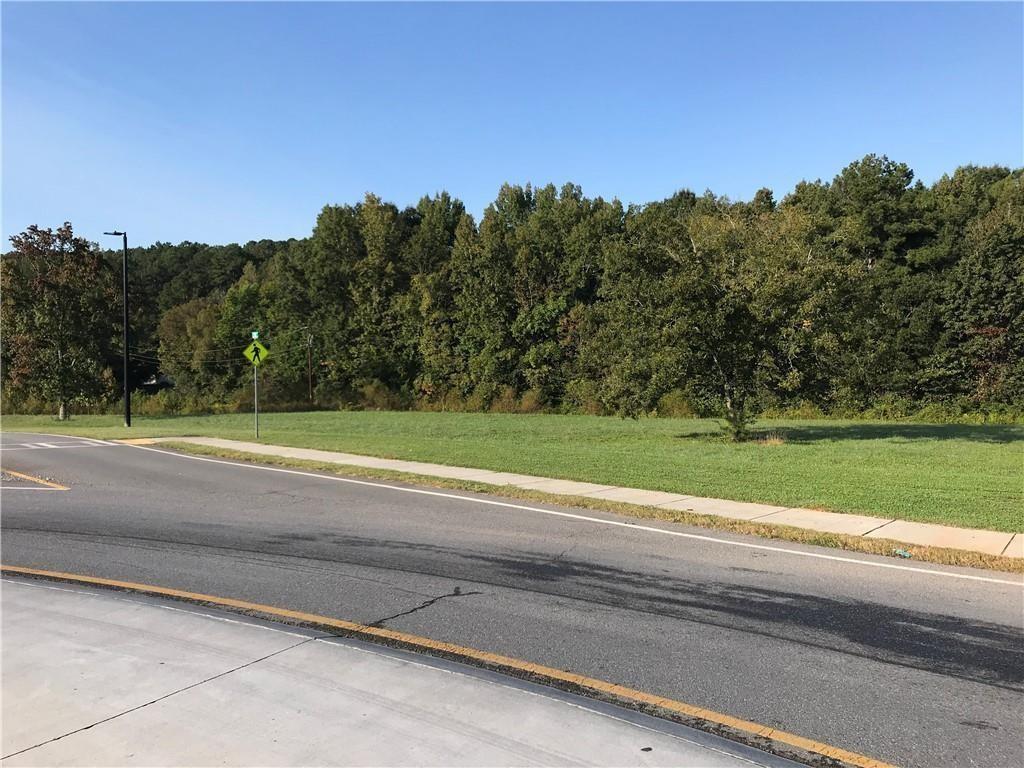 Approx. 3+/- commercial lot located on Burnt Hickory Road traffic circle. Great road frontage. Some use restrictions.