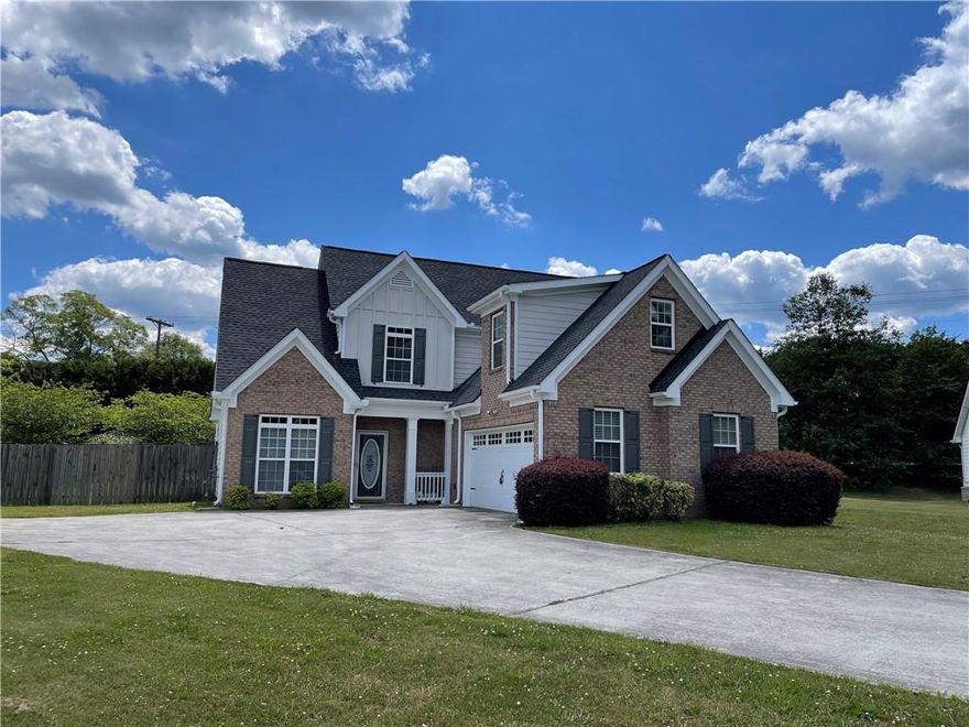 A Charming Large 4-bedroom, 2.5-bath home in super growing Lithia Springs just minutes to Marietta, Austell, Smyrna, or a direct shot on I-20 to Atlanta! Unbelievably Large Lot with Large Backyard (Landscaping Included)! This home is conveniently located within walking distance of Sweetwater State Park and its picturesque lake. This home features a primary suite on the main level, complete with a separate bathtub and shower, a large double vanity, and a spacious walk-in closet. The upstairs has 3 bedrooms, one large enough for a playroom and media room. A loft area would also be a great space for virtual learning or a cozy reading nook. Landscaping is INCLUDED! 24-Hour notice to view, REQUIRED. Online application process. Qualifications (effective June 1, 2025): A Credit Score of 680+, the minimum Security Deposit equals 1 Month’s Rent. Credit Scores 650-679, The Security Deposit equals 2 Months' Rent. No "Open Collections" OR "Charge Offs." Verifiable Employment. Minimum Annual Income $90,300.00+ (3.5 times the rent or greater). All individuals over 18 living in the home must submit to the lease application screening process, even if they are not financially responsible, as there is a criminal background component. Pet restrictions. LIMITED to 1 SMALL DOG OR CAT. NO REPTILES, FISH, OR OTHER EXOTIC ANIMALS. Other terms and conditions may apply. If you are declined or another qualified applicant is accepted, there are no refunds.