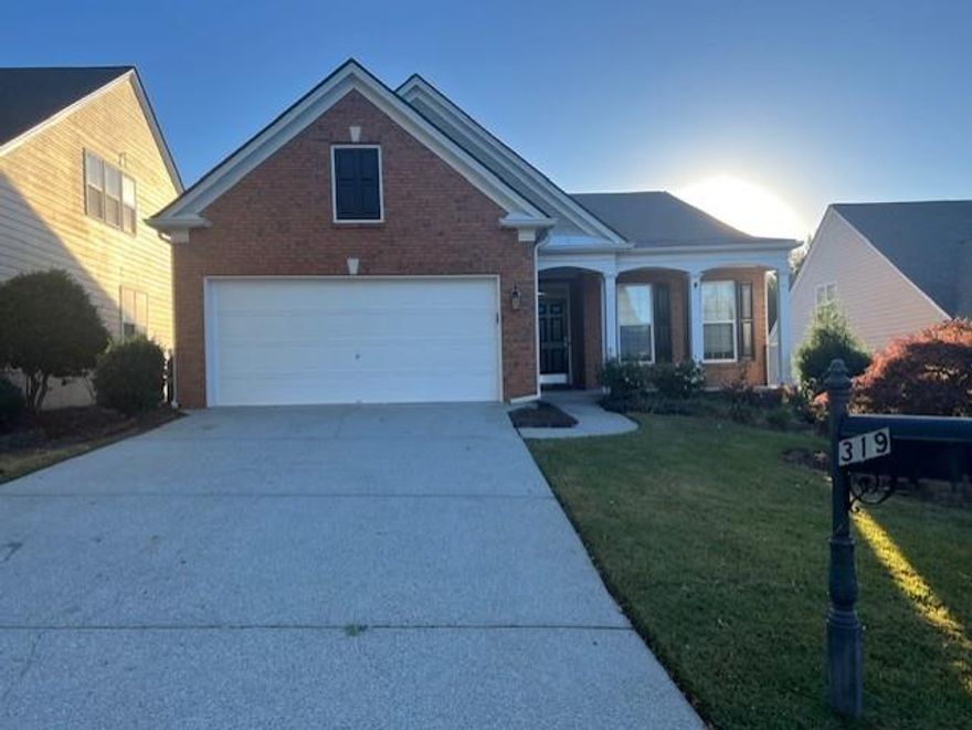 Unbelievable opportunity to live in the sought after resort like Amenities & community The Woodlands! 2 Pools/12 Tennis Courts/Nature walking Trails/Bike Lanes/Kids Playgrounds! Extremely Active Community with that offer always something to do! I.e. Wine tasting, Tennis groups, Pickleball to mention a few.  Great location, great schools, close to interstates for an easy commute, minutes from downtown Woodstock and Roswell. Plenty of restaurants, shopping. Rent includes full use of all amenities and care of the front yard. for carefree living. Don't spend your weekends working in the yard, enjoy doing all the fun and exciting things that are offered In your community! The updated stepless ranch includes 2 Bedrooms + each with their own ensuite, 1 has stepless shower. The + is a Flex room that can be a 3rd bedroom/den or office. Real Hardwood Floors throughout, except in 2 Bedrooms. New light fixtures. New Paint.  Baths remodeled! Screened in porch and Private backyard. Home sits on a very quiet street near a cul-de-sac. Owner agent.  No smokers. Pets ok. Good credit is a must. Nothing under 700.00.  Fireplace is decorative only.