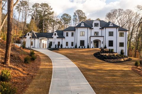 A home in Sandy Springs