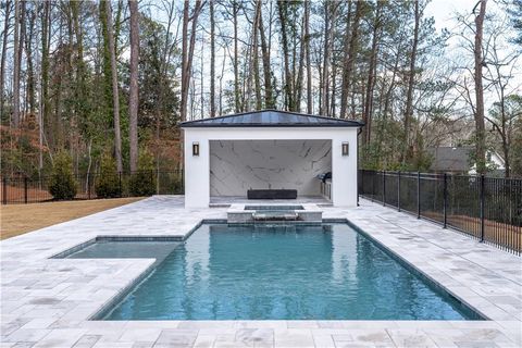 A home in Sandy Springs