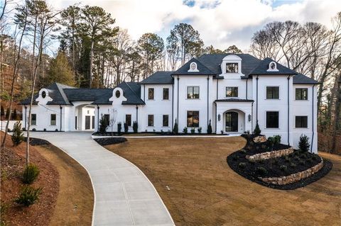 A home in Sandy Springs