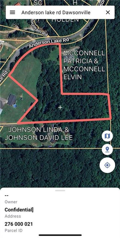 0 Anderson Lake Road Dawsonville GA 30534