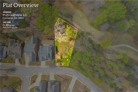 Vacant Land For Sale - 9125 Golfview Lane<br/> Covington, GA 30014