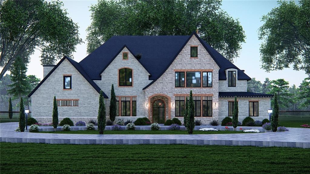 Presenting a remarkable new construction opportunity on Lot 64 in the esteemed Echelon Golf Club community. This exquisite estate is located on the golf course and spans 5,947 square feet on the main and second floor, and a huge basement of 3,523 square feet and 1,500 square feet of the basement being finished. This property plan consists of 4 bedrooms, 2 offices; offices can used as bedrooms as well, accompanied by 3 full and 3 half bathrooms, private pool, and infinity edge pool.
The main level of this to-be-built home features a gourmet kitchen and is a culinary masterpiece, boasting custom cabinetry, top-of-the-line appliances, and a breakfast bar. Open to the Great Room with a fireplace, the kitchen leads out to a Veranda with outdoor grilling and a fireplace, perfect for entertaining. The main level also includes a stylish office at the entry, elevator to all levels, a billiards room, a butler's pantry, custom bar, 2 powder bathrooms, and laundry on the main floor. The luxurious main level owner's suite has a private patio terrace, and includes a private Owners Bathroom with spa shower and soaking tub, and enormous Owners Closet with custom built-ins, and 2 islands.
The second floor offers a media room, a second owner's suite, and an additional office or bedroom, all leading to the very spacious second floor terrace with great views. All beds feature a walking closet and bathroom. Plus a second floor laundry room.
As a resident of Echelon Golf Club, you have the option to enjoy exclusive club memberships and amenities. The preplanned elevator shaft adds convenience to this luxurious home. This gated community offers great schools and the option for country club memberships at The Echelon Golf Club.
Customization options are available to tailor the home to your desires, with construction set to begin upon a custom build contract. Don't miss this rare opportunity to own a piece of paradise in Alpharetta. Please note that pricing and plans are subject to change, with the final price based on the engineered site plan, buyer selections, allowances, and construction agreement. Multiple plan options and custom plans are available for this lot, and the images reflect the builder's finished product. Live the life of luxury in this magnificent estate.