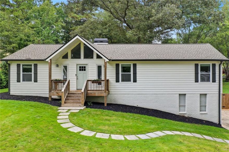 Welcome home to this beautifully updated 3-bedroom, 3-bath raised ranch in the sought-after River Ridge school district! Move-in ready and full of charm, this home has been thoughtfully upgraded with a new roof, energy-efficient windows, waterproofing system, and complete landscaping.

The main level features gleaming hardwood floors, a bright kitchen with open views to the vaulted family room, and an accent wall with fireplace that creates the perfect gathering space. The finished basement offers endless possibilities- use it as a media room, home office, gym, playroom, or guest suite with a full bath.

Step outside and enjoy the best of both worlds, convenience and nature. The large, fenced backyard is ideal for play or entertaining, while the porches offer stunning sunrise and sunset views. Watch for visiting owls, deer, and star-filled skies that make this home feel like a retreat, even though shopping (Kroger, Publix, Aldi, Walmart) and dining are just minutes away.

With no HOA, this property is also an excellent rental or investment opportunity.

Don’t miss your chance to own this versatile home and schedule your showing today!