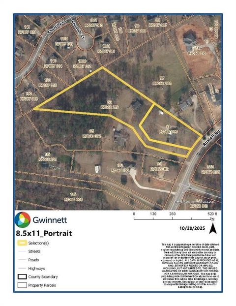 Vacant Land For Sale - 81 Russell Road<br/> Lawrenceville, GA 30043