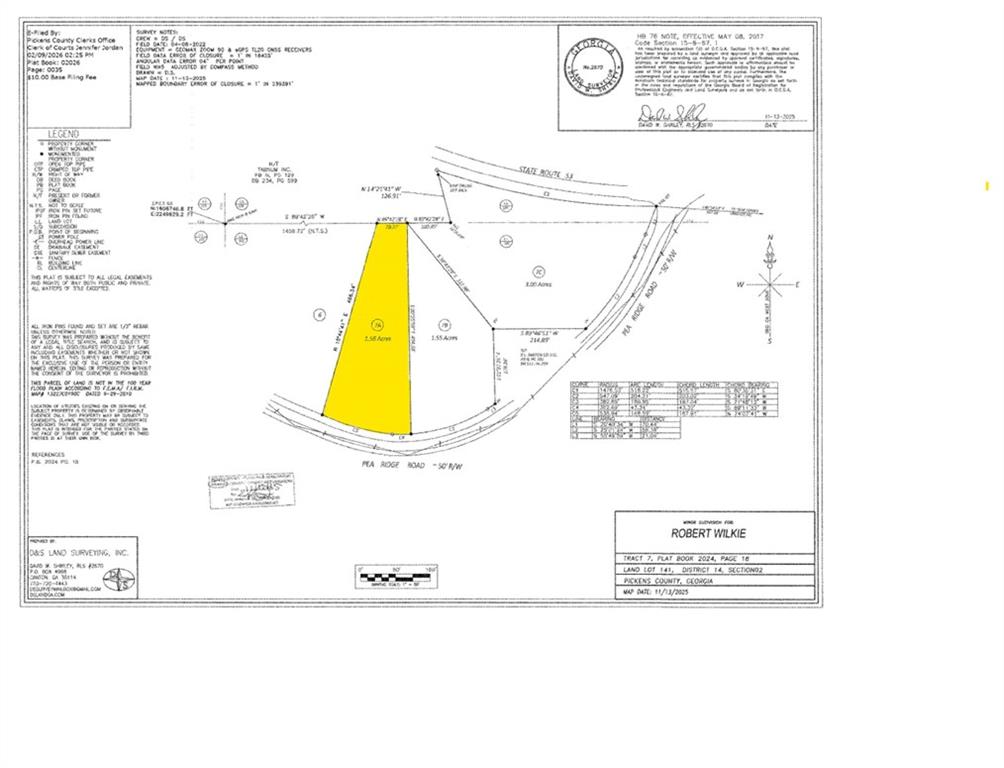 Photo of 7 Pea Ridge Road, Ball Ground, GA 30107 (MLS # 7841211)