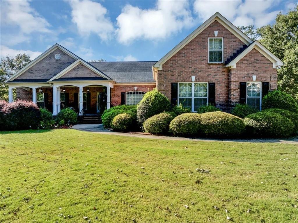Beautiful 4-sided brick ranch home located on a cul-de-sac in Emerald Falls.
The main floor features a formal living room, a den, and a spacious kitchen with a view of the family room and a breakfast area. The large master suite includes a sitting room, a generously sized bathroom with dual sinks, a large jetted tub, a tiled stand-up shower with a glass door, a walk-in linen closet, and a large walk-in closet. Additionally, there is a bonus room with a closet.
The fully finished basement boasts an exercise room, a media room, and an entertainment room with a fireplace and wet bar, along with a pool table area. It also includes a kitchen and eat-in area, two bedrooms, a bathroom, a storage room, and a tools/storage room with a boat door.
Outside, enjoy quiet mornings on the front porch with a coffee or the screened in back porch with an evening cocktail overlooking the expansive and private backyard.