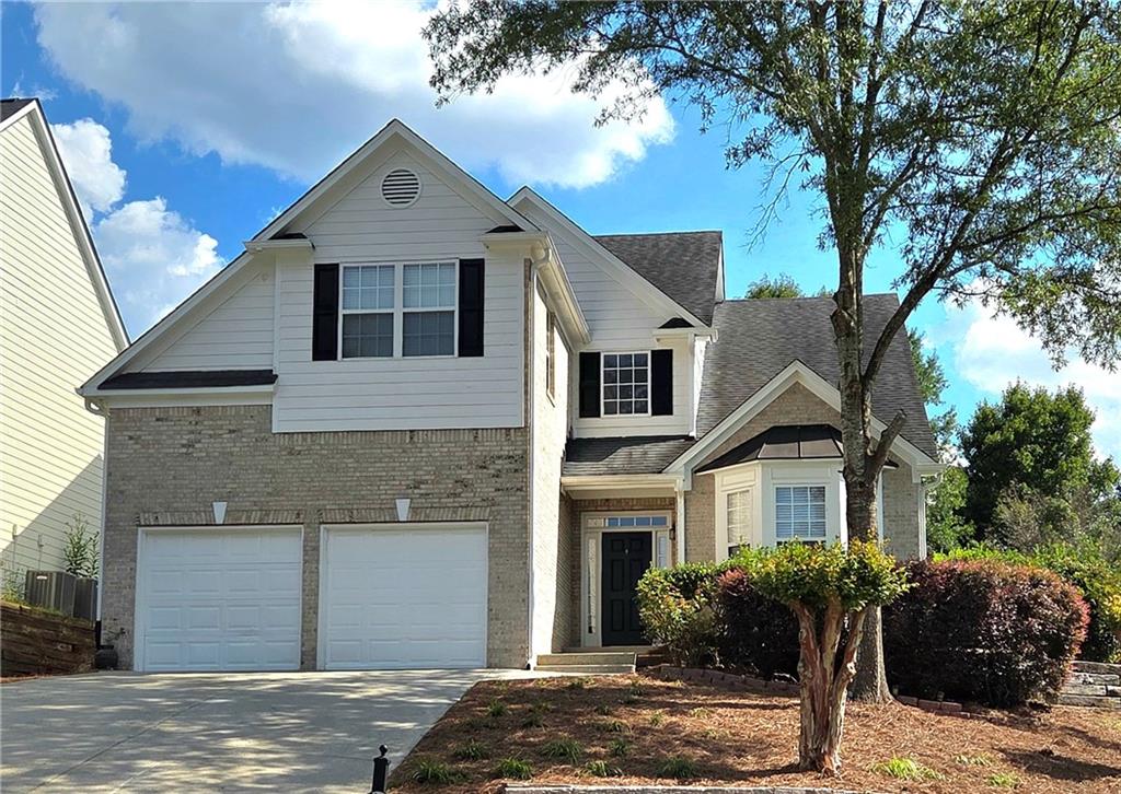 ***MOVE-IN READY**** Beautifully Updated 2 Story Traditional Home***Grand two-story foyer invites you into a home with brand new flooring and fresh paint. Living room and Formal Dinning room filled with natural light and be greeted by gleaming new LVP floors that flow throughout the entire main level. Bright and Welcoming Grand 2 Story Family Room with fireplace. Large Kitchen with Breakfast Area comes with island and all brand new Stainless Steel Appliances. Guest bedroom on main floor with a full bath, Over sized Master suit with spa like bathroom and large walk-in closet. 2 additional large secondary bedrooms and a hallway bath. Private open backyard with partially shaded play area with patio. This Home nestled on a quiet cul-de-sac lot in a highly sought-after Roxwood Park neighborhood with swim, tennis, and playground. Great Schools, Minutes to Mall of Georgia and I-85. We'll maintained home.