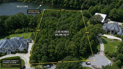 Vacant Land For Sale - 5221 Sandy Shores Court<br/> Lithonia, GA 30038