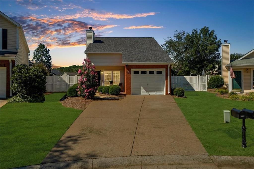 Immaculately maintained and upgraded with NEW FURNACE AND WINDOWS, this home boasts a spacious fenced yard nestled in a low traffic cul-de-sac. You get privacy and convenience since you are a short drive to shopping, restaurants and Downtown Alpharetta. The seller has lovingly cared for this property, UPDATING light fixtures inside and out (ring enabled); new shower doors; bathroom fixtures, faucets, and mirrors; new refrigerator, updated closet shelving; and adding an accent wall in the living area. An spacious open floor plan with neutral colored paint throughout with 2 bedrooms and 2 full baths features a stunning spiral staircase up to what can be used as an office or third bedroom. Generous storage. Ring cameras inside and out. If you are looking for affordability, turn-key, not on the main streets of Avensong (but in a quiet and low traffic cul-de-sac), near Alpharetta AND in the Cambridge School District, this is the ONE!