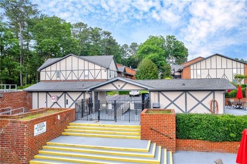 A home in Sandy Springs