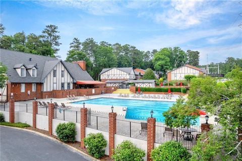 A home in Sandy Springs