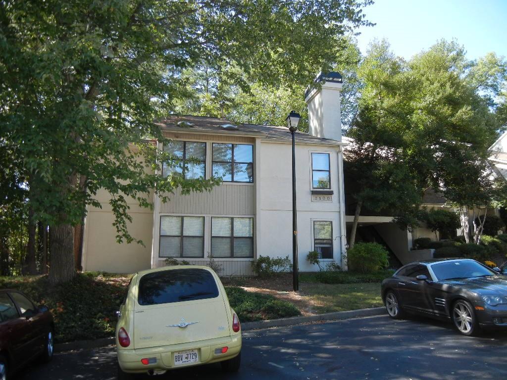 Charming, newly renovated top-floor condo in Sandy Springs, close to everything! This home features a large living/dining space that flows into a bright sunroom/office space with a wall of windows and two skylights. The galley style kitchen has brand new granite countertops, a tasteful backsplash, and matching white appliances. Master bedroom is a good size with a walk-in closet. Fresh paint and carpet throughout! Neighborhood features an enormous pool, lighted tennis courts, clubhouse with relaxing deck, and a tranquil lake. Convenient access to shopping, dining, 400 & 285. HOA fees and water included. This home accepts pets on a case by case basis with a non-refundable pet fee. Available now!