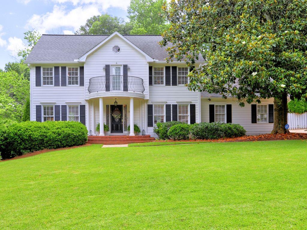 Welcome home to this gracious colonial home that captures the essence of timeless elegance with abundant space for family & friends. Situated on an almost 1/2 acre lot, the lovely flat front yard beckons you to come inside & the private backyard with refreshing pool is ideal for entertaining or relaxation. This 7 bedroom, 6.5 bath home is a perfect fit for a large /multi generational families.
The expansive main level primary suite addition/wing which was completed in 1991, offers soaring trey ceilings, marble fireplace, & French door access to the peaceful backyard, deck & pool area. The spacious ensuite bath features dual walk in closets, dual vanities, separate large shower & jetted garden tub.
The thoughtfully designed kitchen with cherry cabinetry, granite countertops, double pantry storage, stainless appliances & sunny breakfast bay nook offers the perfect spot for casual dining. The comfortable dining room can accommodate festive gatherings or serve as the perfect home office space. The generously sized family room & office/living room offer additional space for everyone in your family too. In addition, the current living room/office can easily be converted to become the main floor dining room.
The second floor bedrooms are generously sized. The original primary bedroom offers a private bath & walk in closet. 3 additional bedrooms, 1 full bath, bonus room/playroom & laundry area closet finish out the second story. A back stairway leads to the main level & gleaming hardwood floors run throughout the main & second level.
Fully finished daylight terrace level wing truly expands your living space & offers 2 bedrooms, 3 bathrooms, second kitchen/bar area with stackable laundry cabinet, exercise room, 2 patios and loads of storage space.
Within walking to many popular amenities- The Roswell Boardwalk, Chattahoochee River, Chattahoochee Nature Center, Azalea Park & Gold Branch Park Trailhead.
Less than 3 miles to historic Roswell/Canton Street entertainment district & less than 2 miles to The Avenue, multiple restaurants, shops & grocery stores.
Jacksons Creek is one of East Cobb's favorite neighborhoods, offering an active HOA, swim, tennis, pickleball, clubhouse and a serene neighborhood lake for canoeing /kayaking. Top rated schools of excellence- Timber Ridge, Dickerson, Walton High.
Hurry to make this home yours!