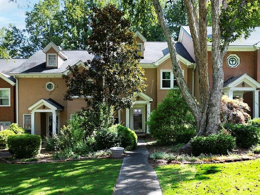 HUGE PRICE REDUCTION!!! WILL NOT LAST!!!!
Perfect Welcome to your new home in one of Cobb County’s most desirable neighborhoods, prized for its top-rated Walton High School. This beautifully updated townhome combines modern comfort with unbeatable convenience, nestled in a vibrant community with easy access to shopping, dining, and transportation.

Step into this move-in-ready gem and enjoy recent updates, including fresh paint, updated kitchen with quartz countertops, sleek stainless steel appliances, and stylish modern fixtures. The home’s charm is further enhanced by a private deck, perfect for relaxing or entertaining. Inside, you’ll find a spacious layout with a two-car garage and a finished terrace-level bonus room complete with a full bathroom—ideal for hosting guests, creating a home office, or setting up a recreational space. This well-maintained home offers low HOA dues, which include several utility services, delivering exceptional value. Additionally, residents can take advantage of affordable membership at The Olde Towne Athletic Club, featuring premium amenities like indoor and outdoor tennis courts, a sparkling swimming pool, a state-of-the-art fitness center, and indoor and outdoor bars. The on-site restaurant with a rotating seasonal menu ensures there’s always something delicious to enjoy.

Don’t miss this incredible opportunity to own a townhome in a prime location with access to fantastic amenities and one of the best school districts in the area