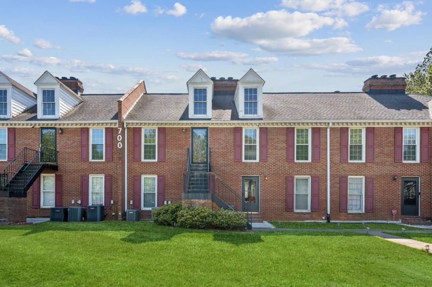 This beautifully remodeled 2-bedroom, 2-bath condo offers the perfect blend of modern luxury and an ideal location. Both bedrooms are generously sized with oversized closets, and the updated full bathrooms are designed with comfort in mind. This condo offers the perfect roommate-friendly layout with equal-sized bedrooms and private bathrooms on opposite ends, ensuring privacy and comfort. The chef's dream kitchen features high-end Bosch appliances, soft-close cabinetry, and sleek finishes, opening up to a bright, airy living space complete with a stunning modern fireplace. Step outside to an oversized screened-in porch perfect for relaxing or entertaining. Enjoy the convenience of nearly new in-unit high-end laundry machines, gated entry, and included lawn care and trash service. Located just minutes from the charming shops, restaurants, and galleries of Marietta Square, less than 10 miles from Kennesaw State University, and with easy access to nearby interstates, making Atlanta and its surrounding areas easily accessible, this is more than a condo it's a stylish, low-maintenance lifestyle in a prime location. This is a rare find that won't last long.