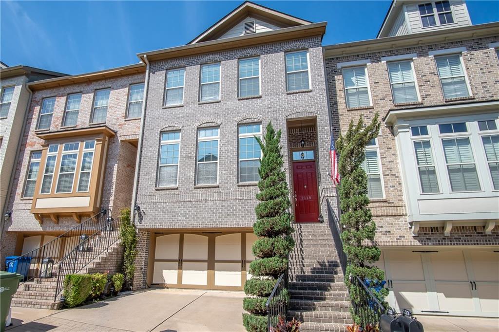 You'll say wow and your buyers will thank you for showing them this manicured townhome. Impeccable taste shines through in every detail and upgrade. Bedrooms are large and spacious with great closet space. The main living area is spectacular with custom kitchen and open floorplan. Great use of screened -in porch, deck and private backyard. Downstairs bedroom and bath are very private and feature a private fenced-in garden.
Terrific location. Close to parks, shopping, dining, 285, 75 & 85, mall, and more.