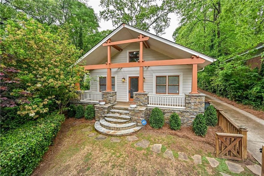 Modern design, award-winning bungalow (Best Infill Design/Historic District) in sought-after Winnona Park! This 3 bedroom/2 bathroom home is available for immediate move-in! The home features high ceilings, open floorplan, new carpet/paint throughout. Enjoy gleaming hardwood floors in the entry area, kitchen & dining room areas. The kitchen is complete with high end granite, stained cabinets, eat in bar overlooking living room & dining room. Large spacious master suite is carpeted with vaulted ceilings, walk-in closet, separate tile tub & shower. The backyard is perfect for entertaining w/stacked stone fireplace & built-in granite grilling area & fenced yard. Amazing location - close to downtown Decatur and Oakhurst!  Walk to parks, MARTA, breweries, shops, and everything downtown Decatur has to offer. Three blocks from Winnona Park Elementary school, and less than a mile to the new 77-acre Legacy Park, the largest green space in the City of Decatur. Washer/dryer included. Pets allowed with $500 one-time pet fee. Available now!