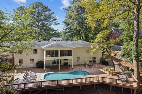 A home in Sandy Springs