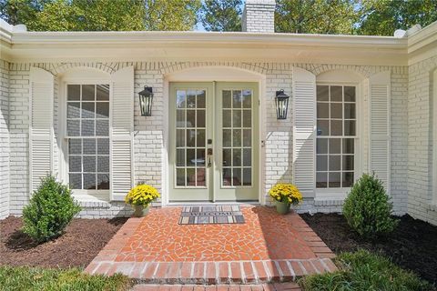 A home in Sandy Springs