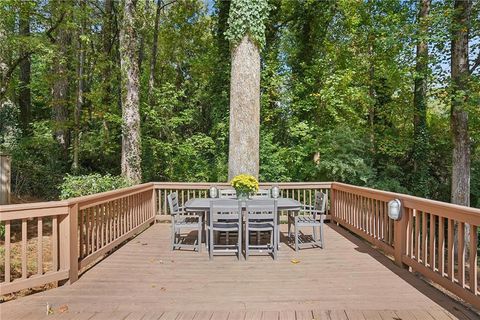 A home in Sandy Springs