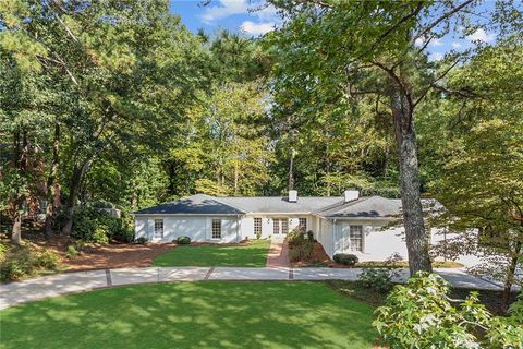 A home in Sandy Springs