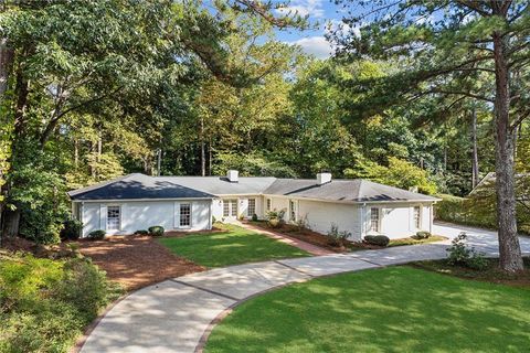 A home in Sandy Springs