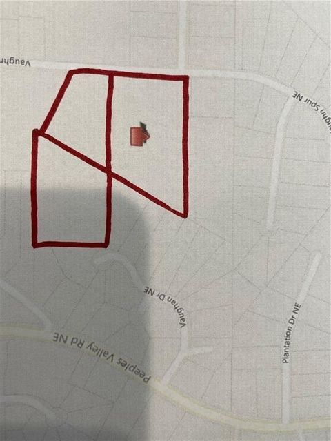 Vacant Land For Sale - 92 Vaughn Spur<br/> Bartow County, Cartersville, GA 30121