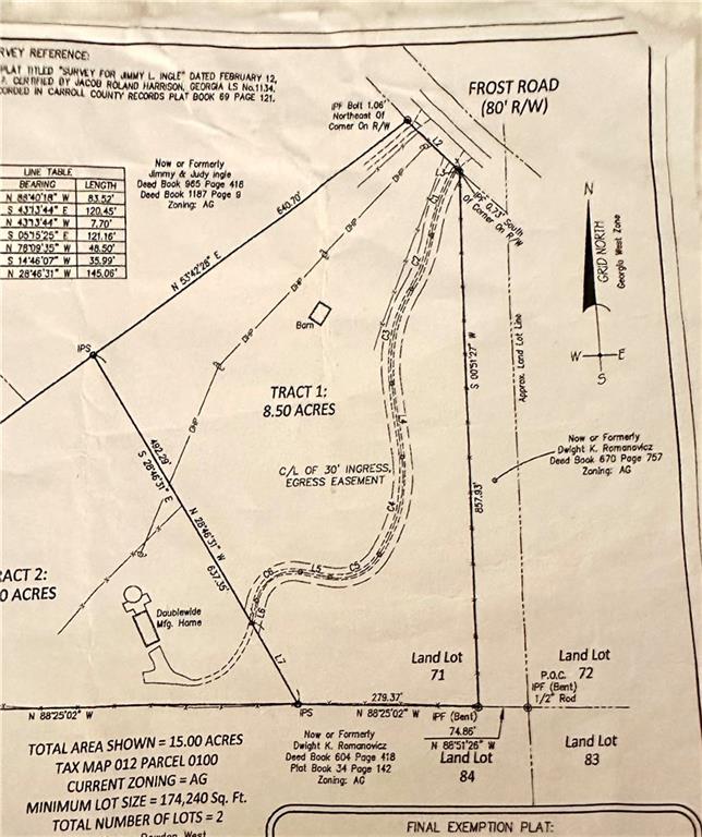 Frost Road, Bowdon, Georgia image 10