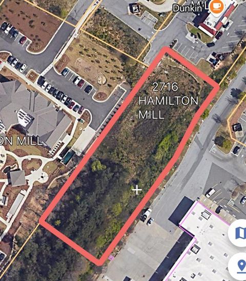 Vacant Land For Sale - 2716 Hamilton Mill Rd<br/> Buford, GA 30519