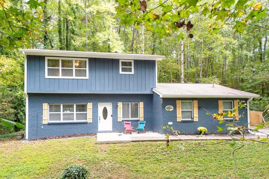 Welcome to 2391 Black Oak Drive, a beautifully renovated gem nestled in a charming Marietta neighborhood. Renovated in 2020, this home effortlessly combines modern updates with timeless character. Every detail has been thoughtfully refreshed, including new windows, a new roof and gutters, new HVAC, new flooring, and fully updated kitchen and bathrooms. The bright, open floor plan is perfect for both everyday living and entertaining, featuring not just a spacious family room, but a second living area on the main floor that provides versatile space for relaxation, play, or work. Sunlight streams through the windows throughout the home, and the kitchen serves as a true centerpiece with gleaming granite countertops, stylish tile work, and ample space for cooking, hosting, and gathering. Upstairs, the serene primary suite serves as a private retreat with a spa-inspired bathroom and generous closet space. Outside, the fenced backyard is ideal for pets, play, or quiet evenings under the stars. Conveniently located just minutes from top-rated schools, parks, and shopping, this move-in ready home offers the perfect blend of comfort, style, and warmth in the heart of Marietta.