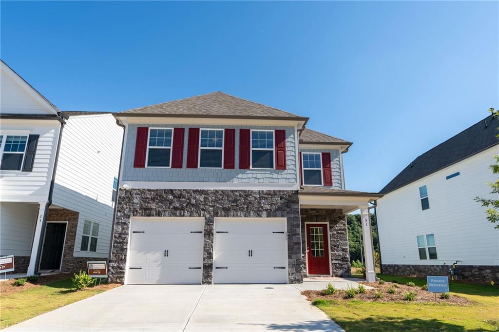 Move-in ready stunning 4-bedroom, 2.5-bath Craftsman-style home offers the perfect blend of comfort, space, and convenience—just minutes from the North Georgia Premium Outlets.
Designed for modern living, the open-concept layout is filled with natural light, creating a warm and inviting atmosphere. The kitchen features top-of-the-line appliances, sleek countertops, abundant cabinet space, and a spacious pantry—ideal for any cooking enthusiast.
Upstairs, generously sized bedrooms with large closets provide ample storage, while the contemporary bathrooms offer luxurious finishes for a spa-like experience. Outside, enjoy a large, private, fenced backyard—perfect for relaxing or entertaining.
Additional highlights include energy-efficient windows, a dedicated laundry room, and a two-car garage. Located in a vibrant neighborhood with easy access to Hwy 19/400, hospitals, schools, parks, and shopping, this move-in ready home checks every box for comfort, style, and convenience !