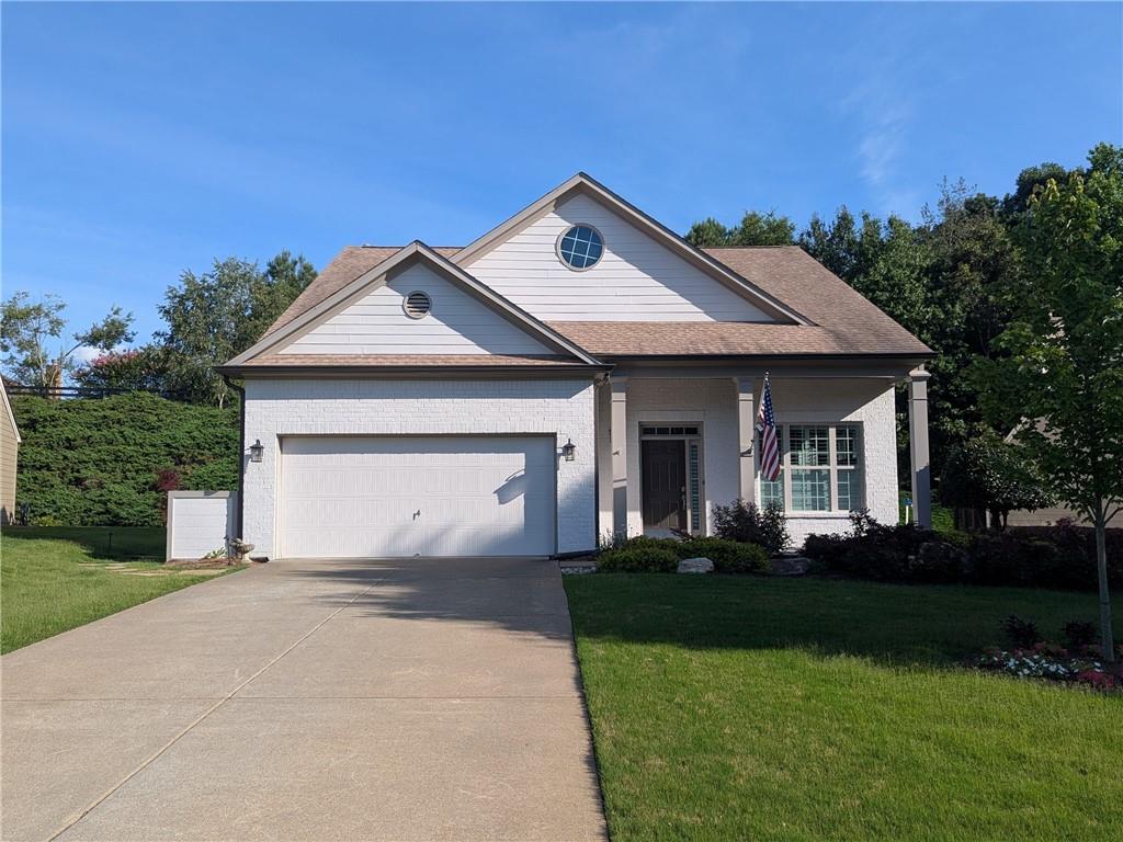 Completely remodeled open concept home with primary suite on the main. Sun room and huge outdoor patio with fire-pit, great for relaxing. One bedroom and full bath upstairs as well as a bonus over-sized loft are with plenty of shelving. Rent includes front and side lawn care, trash and recycling collection and HOA fees. Villages at Concord Farm offers a clubhouse, pool, dog park, fitness center and meeting room and is near schools, shopping, sidewalks and street lights.