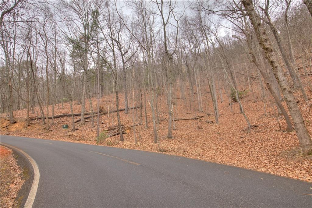 View of asphalt street